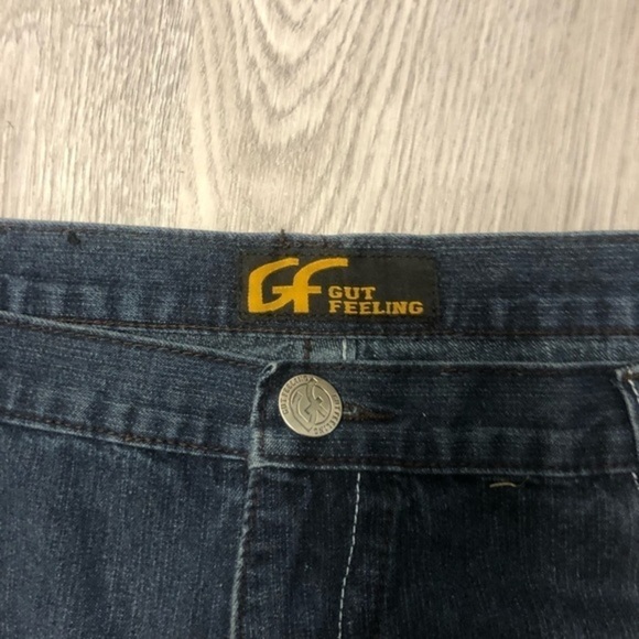 Gut Fueling Distressed Jean Shorts‎ Blue 46 - Picture 7 of 7